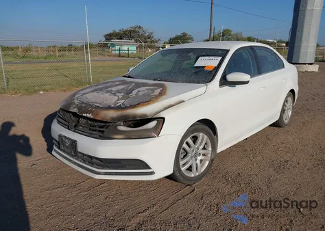 2017 Volkswagen Jetta 1.4T S из США, поврежденный, VIN 3VW2B7AJ6HM374962